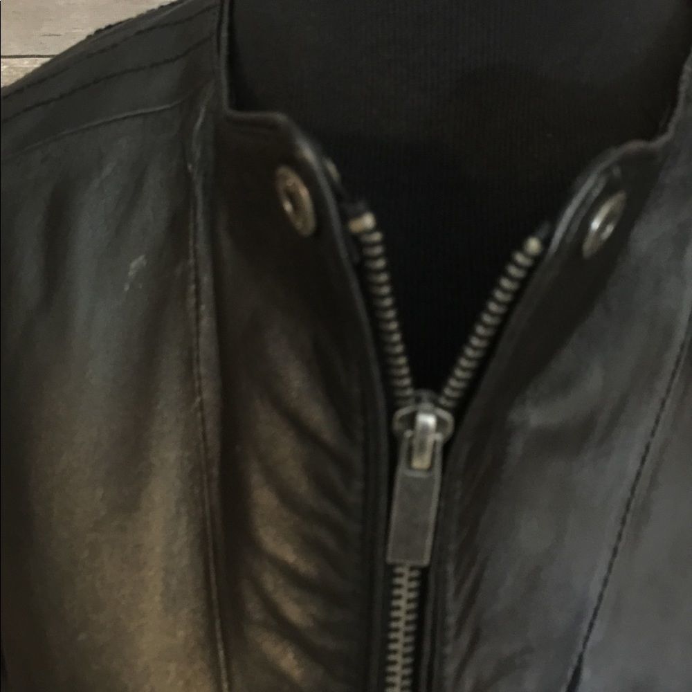 Blac noir leather jacket - Picture 4 of 5